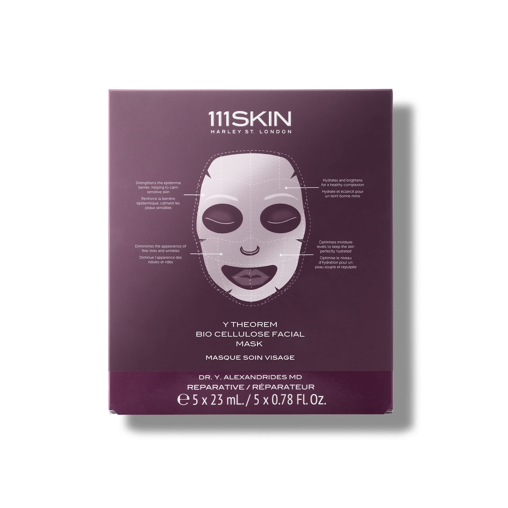 Amazon.com : 111SKIN Y Theorem Bio Cellulose Facial Mask | Repair